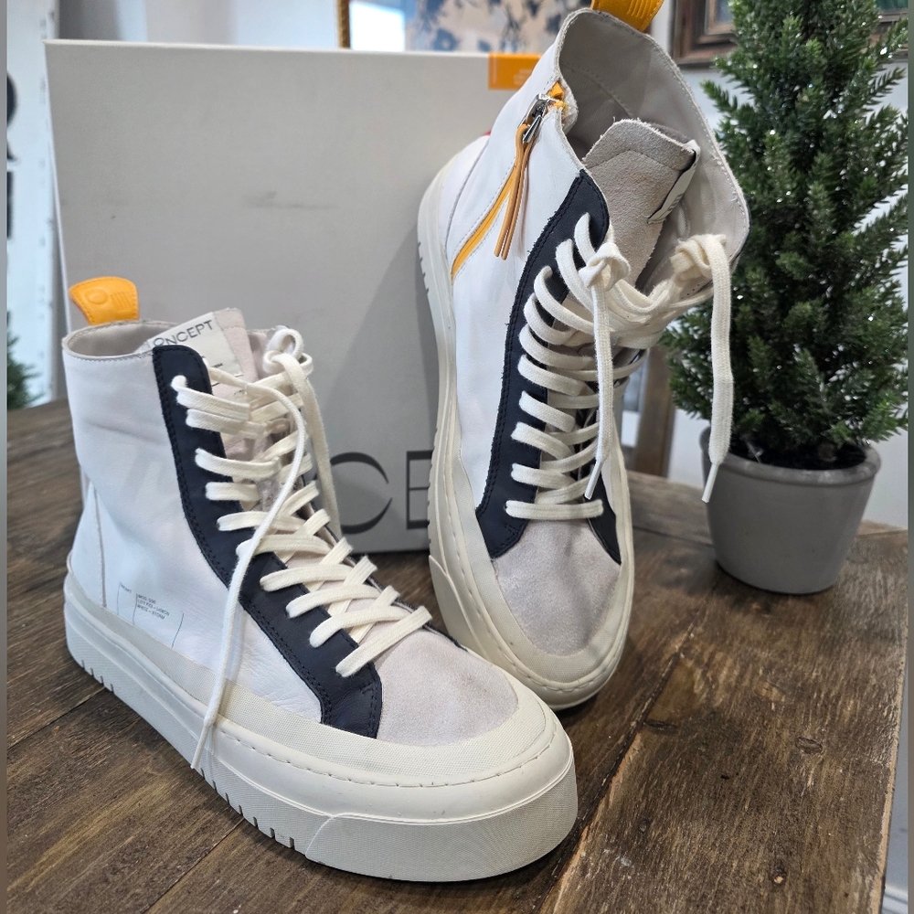 ONCEPT LISBON High-Top Sneakers Size 8.5